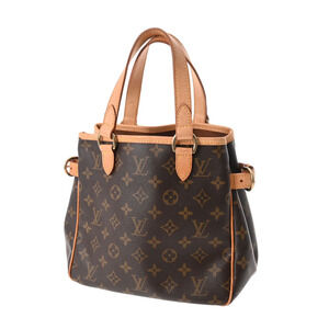 Louis Vuitton Brown Handbag Batignolles Canvas Monogram